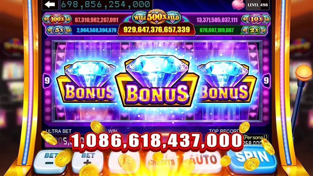 Classic Slots™ - Casino Games (Классические слоты) [МОД: Деньги, Монеты и Меню MOD] Screenshot 5