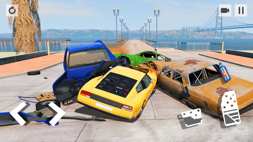 Car Crash Game (Кар Краш Гейм) [МОД: Все открыто, Дополнительные деньги и Меню MOD] Screenshot 3