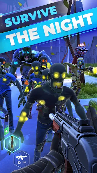 Zombie Horde: Heroes FPS & RPG (Зомби Хорда) [МОД: Бесконечные деньги, Монеты и Мега MOD] Screenshot 4