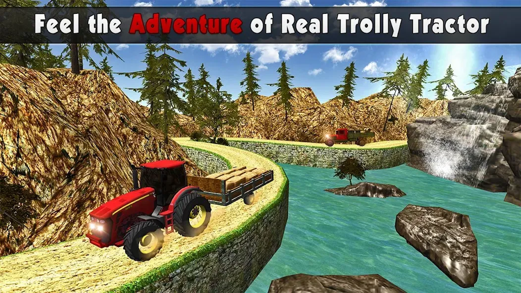 Rural Farming - Tractor games [МОД: Меню, Бесконечные монеты и Открытые уровни] Screenshot 1
