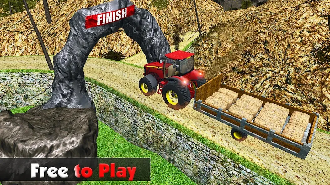 Rural Farming - Tractor games [МОД: Меню, Бесконечные монеты и Открытые уровни] Screenshot 5