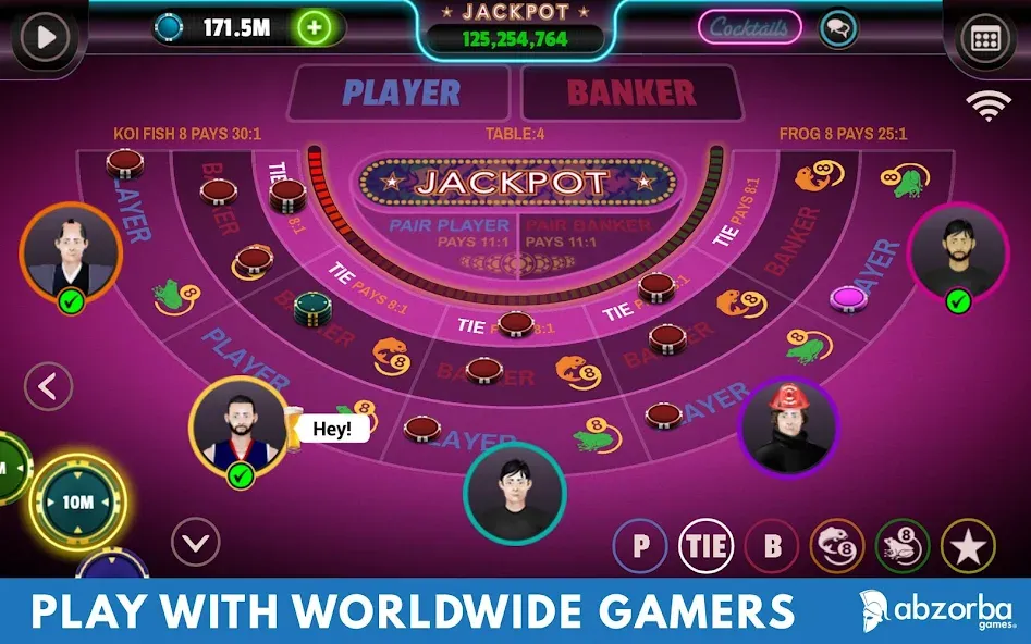 Baccarat (Баккара) [МОД: Деньги, Монеты и Меню MOD] Screenshot 3