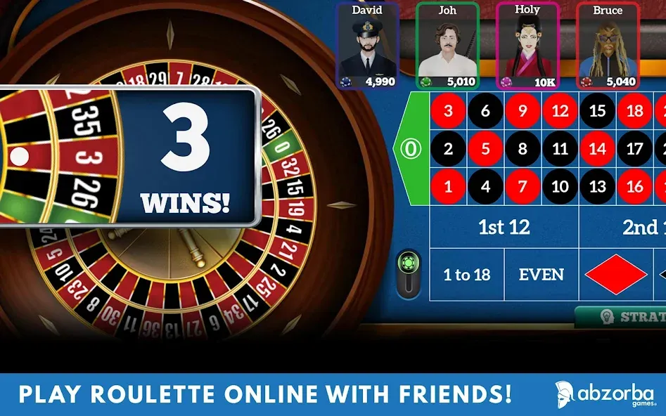 Roulette Live Casino Tables (Рулетка Лайв) [МОД: Меню, Бесконечные монеты и Открытые уровни] Screenshot 1