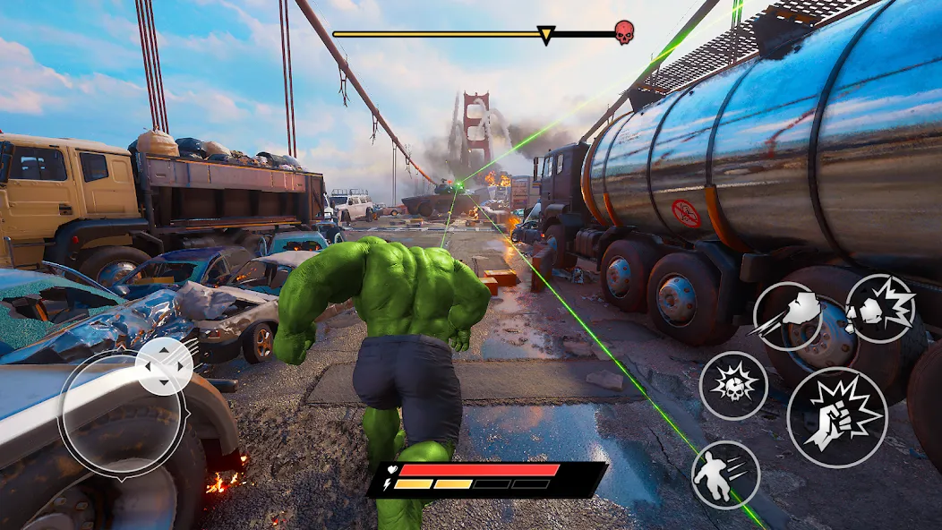 Muscle Hero: Future Evolution (Масл Хиро) [МОД: Меню, Бесконечные монеты и Открытые уровни] Screenshot 2