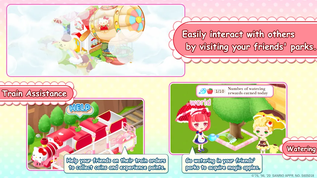 HelloKittyWorld2 Sanrio Kawaii (ХеллоуКиттиВорлд2 Санрио Каваии) [МОД: Много денег, Монет и Все открыто] Screenshot 5