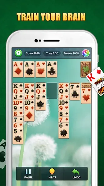 Solitaire Puzzle : Card Jigsaw (Солитер головоломка) [MOD: Бесконечные деньги] - Скриншот 3