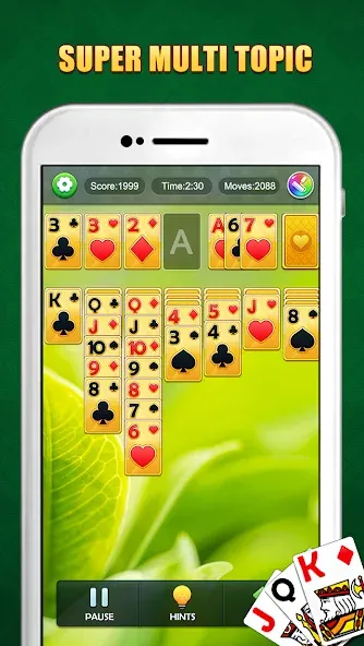 Solitaire Puzzle : Card Jigsaw (Солитер головоломка) [MOD: Бесконечные деньги] - Скриншот 4
