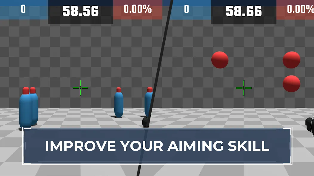 Aim Champ : FPS Aim Trainer (Эйм Чемп) [МОД: Меню, Бесконечные монеты и Открытые уровни] Screenshot 1
