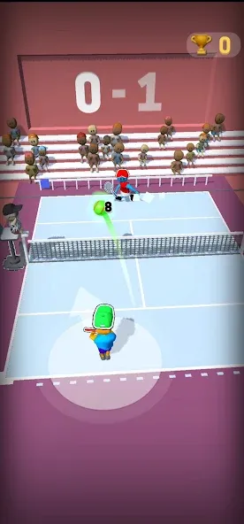 Deuce Hit! (Tennis) [МОД: Деньги, Монеты и Меню MOD] Screenshot 1