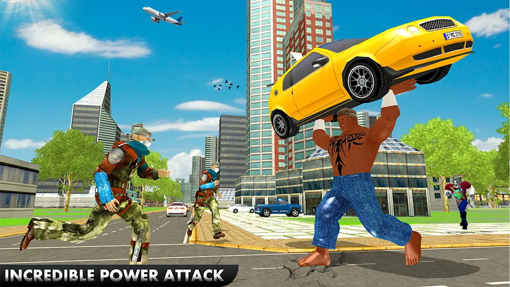 Black Monster Hero City Battle [МОД: Бесконечные деньги, Монеты и Мега MOD] Screenshot 3