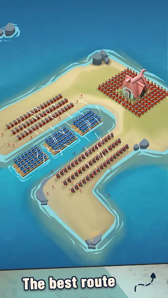Island War (Айсланд Уор) [МОД: Бесконечные деньги, Монеты и Мега MOD] Screenshot 3
