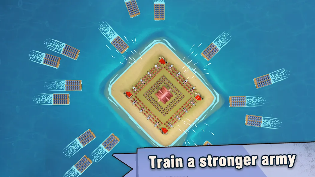 Island War (Айсланд Уор) [МОД: Бесконечные деньги, Монеты и Мега MOD] Screenshot 4