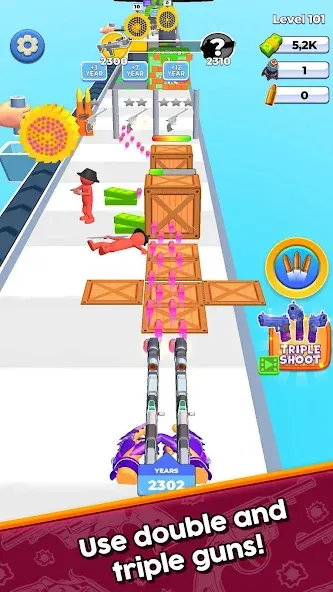 Weapon Craft Run (Уипон Крафт Ран) [МОД: Бесконечные деньги, Монеты и Мега MOD] Screenshot 2