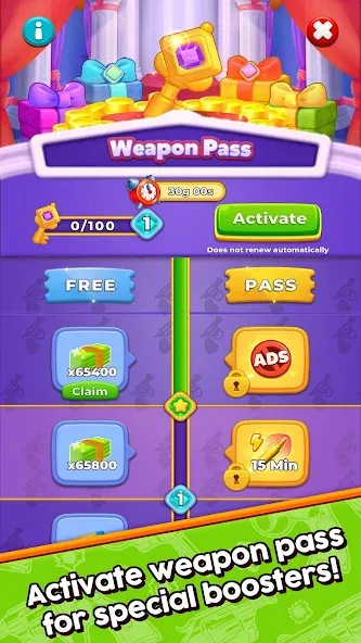 Weapon Craft Run (Уипон Крафт Ран) [МОД: Бесконечные деньги, Монеты и Мега MOD] Screenshot 4