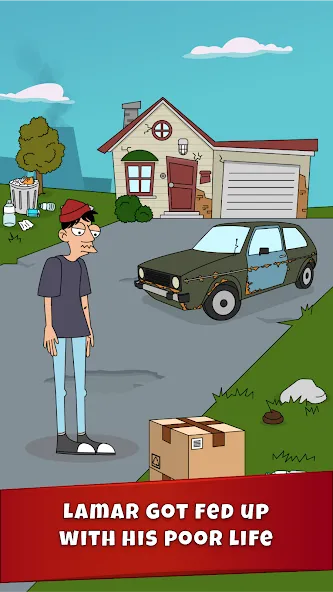 Lamar - Idle Vlogger [МОД: Бесконечные деньги, Монеты и Мега MOD] Screenshot 1