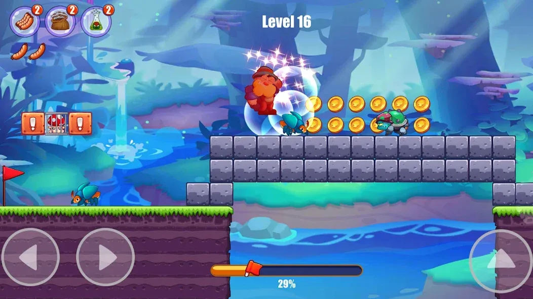 Miner's World: Super Run Game [МОД: Бесконечные деньги, Монеты и Мега MOD] Screenshot 1