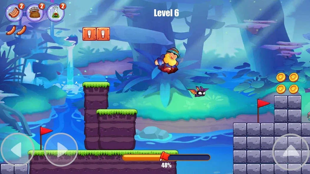 Miner's World: Super Run Game [МОД: Бесконечные деньги, Монеты и Мега MOD] Screenshot 2