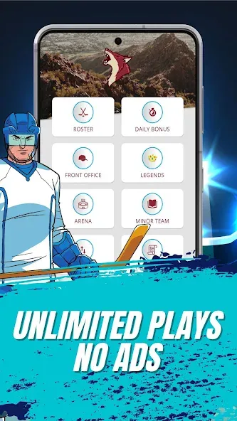 Astonishing Hockey Manager (Астонишинг Хоккей Менеджер) [МОД: Много монет, Открытые уровни и Мега MOD] Screenshot 3