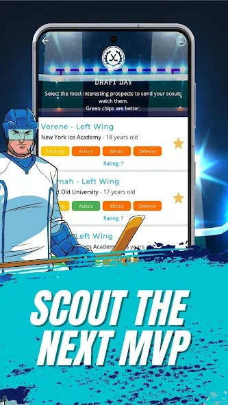 Astonishing Hockey Manager (Астонишинг Хоккей Менеджер) [МОД: Много монет, Открытые уровни и Мега MOD] Screenshot 4
