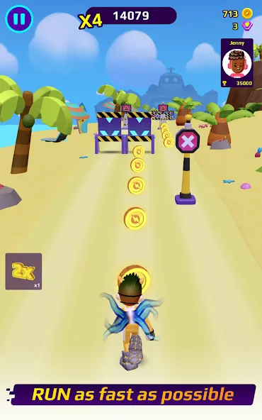 PKXD Runner (ПКХД Раннер) [МОД: Деньги, Монеты и Меню MOD] Screenshot 1