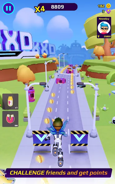 PKXD Runner (ПКХД Раннер) [МОД: Деньги, Монеты и Меню MOD] Screenshot 2