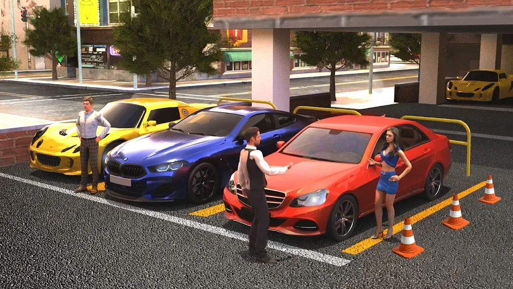 Luxury Car Parking Games [МОД: Много монет, Открытые уровни и Мега MOD] Screenshot 2