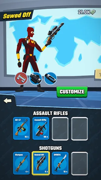 Agent Action -  Spy Shooter (Эйджент Экшн) [МОД: Деньги, Монеты и Меню MOD] Screenshot 5
