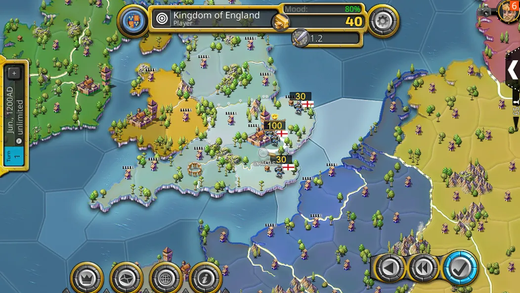 Age of Conquest IV (Эйдж оф Конквест ) [МОД: Бесконечные деньги, Монеты и Мега MOD] Screenshot 2