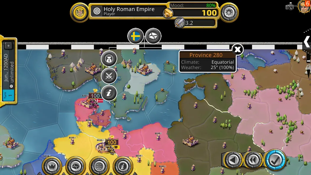 Age of Conquest IV (Эйдж оф Конквест ) [МОД: Бесконечные деньги, Монеты и Мега MOD] Screenshot 3