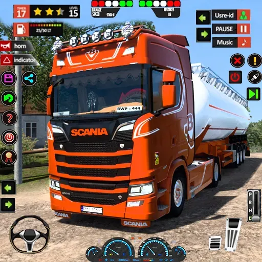 Oil Tanker Transport Simulator [МОД: Много денег, Монет и Все открыто] Screenshot 1