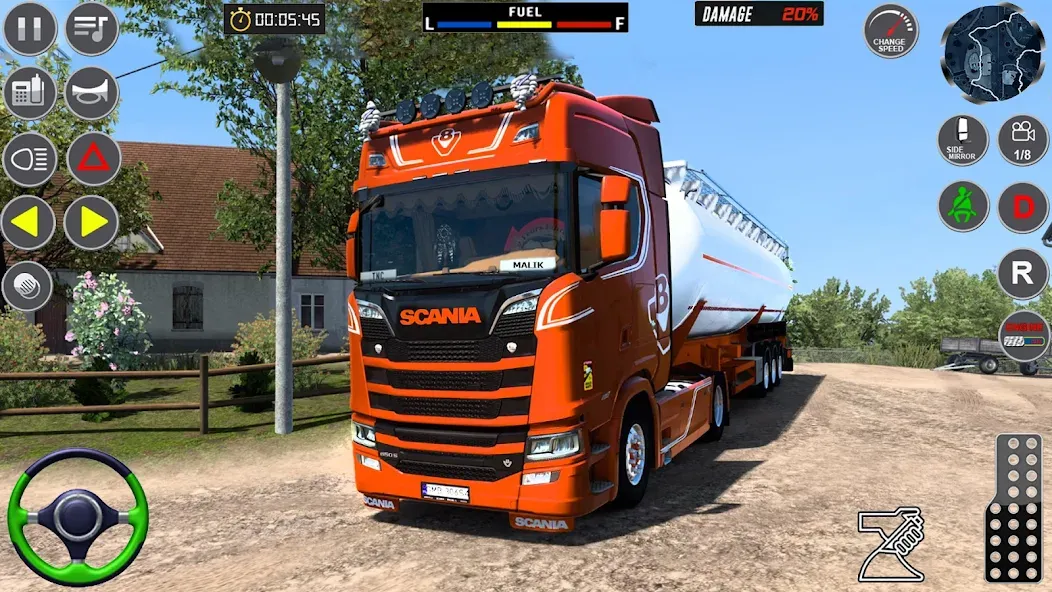 Oil Tanker Transport Simulator [МОД: Много денег, Монет и Все открыто] Screenshot 2