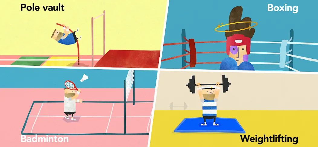 Fiete Sports - 37 Sport Games (Фите Спортс) [МОД: Деньги, Монеты и Меню MOD] Screenshot 4