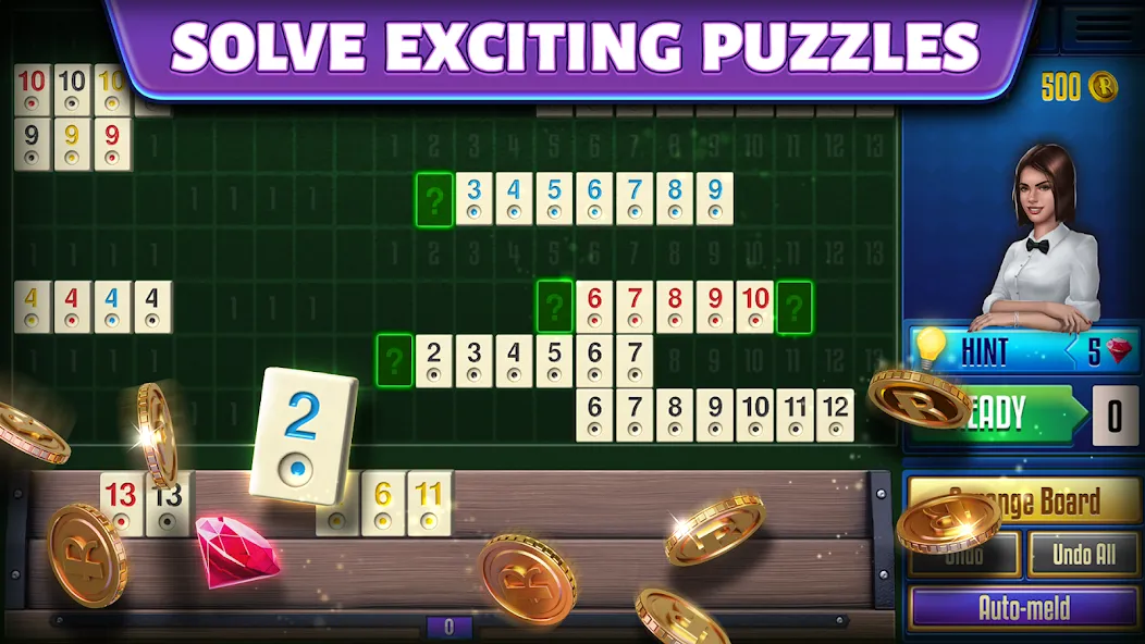 Rummy Club [МОД: Все открыто, Дополнительные деньги и Меню MOD] Screenshot 2
