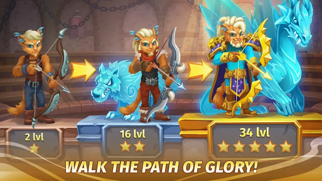 Skylore－fantasy MMORPG [МОД: Много монет, Открытые уровни и Мега MOD] Screenshot 4