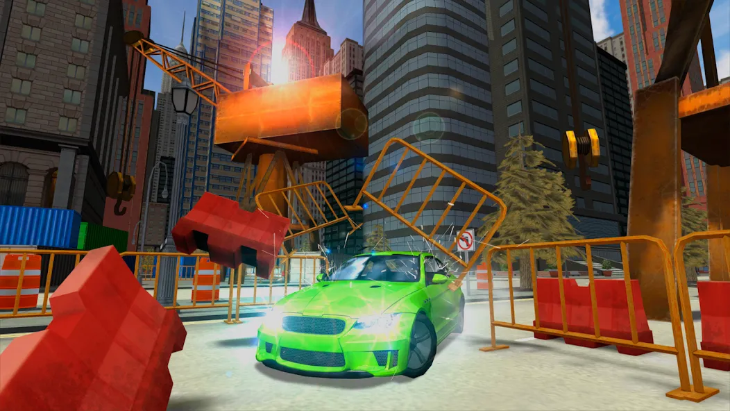 Car Driving Simulator: NY (Симулятор вождения автомобиля) [МОД: Деньги, Монеты и Меню MOD] Screenshot 4