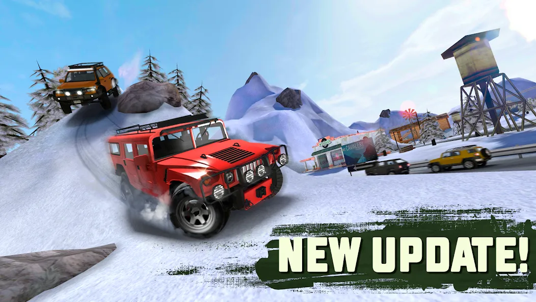 Extreme SUV Driving Simulator (Экстримный симулятор вождения внедорожников) [МОД: Много денег, Монет и Все открыто] Screenshot 1