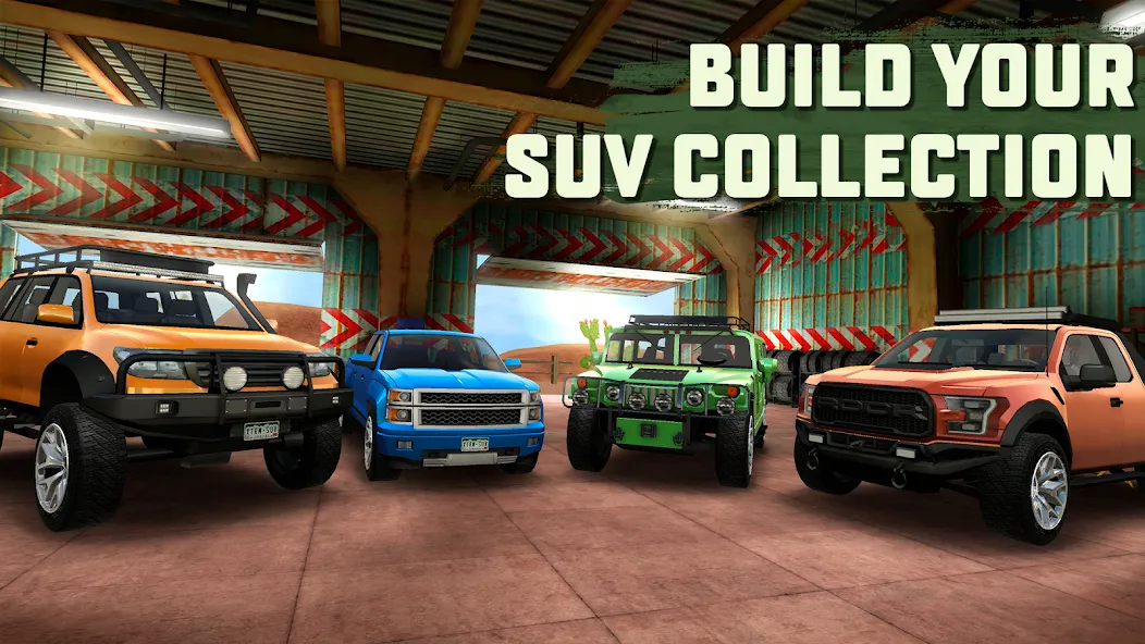 Extreme SUV Driving Simulator (Экстримный симулятор вождения внедорожников) [МОД: Много денег, Монет и Все открыто] Screenshot 4