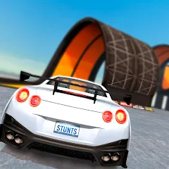 Скачать Car Stunt Races: Mega Ramps (Кар Стант Рейсы) [МОД: Много монет, Открытые уровни и Мега MOD] | Взлом Car Stunt Races: Mega Ramps на Андроид