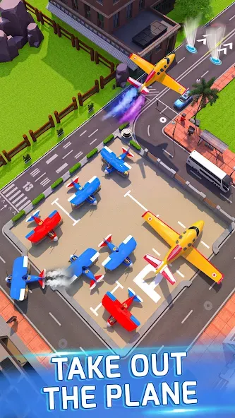Runway Parking Jam (Ранвей Паркинг Джем) [МОД: Все открыто, Дополнительные деньги и Меню MOD] Screenshot 2