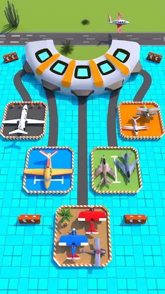 Runway Parking Jam (Ранвей Паркинг Джем) [МОД: Все открыто, Дополнительные деньги и Меню MOD] Screenshot 5