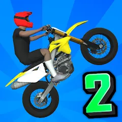 Скачать Wheelie Life 2 (Уили Лайф 2) [МОД: Бесконечные деньги, Монеты и Мега MOD] | Взлом Wheelie Life 2 на Андроид