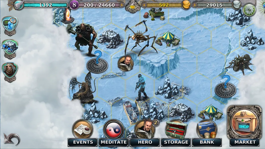Gunspell - Match 3 Puzzle RPG (Ганспелл) [МОД: Много денег, Монет и Все открыто] Screenshot 2