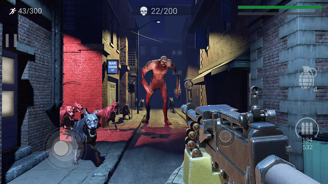 Zombeast: FPS Zombie Shooter (Зомбиист) [МОД: Много монет, Открытые уровни и Мега MOD] Screenshot 2
