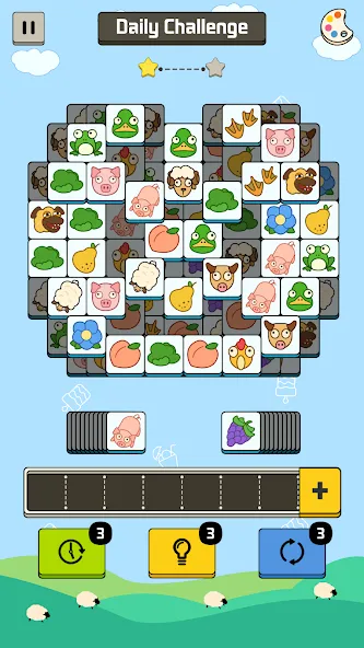 Sheep N Sheep: Daily Challenge (Шип эн Шип) [МОД: Все открыто, Дополнительные деньги и Меню MOD] Screenshot 3