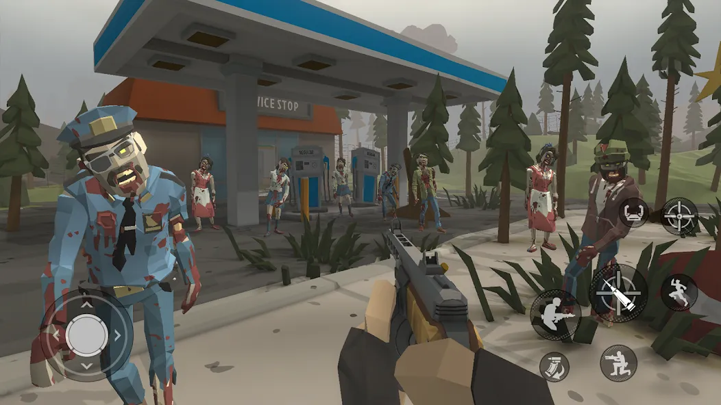 The Walking Zombie 2: Shooter (Зе Волкинг Зомби 2) [МОД: Деньги, Монеты и Меню MOD] Screenshot 5