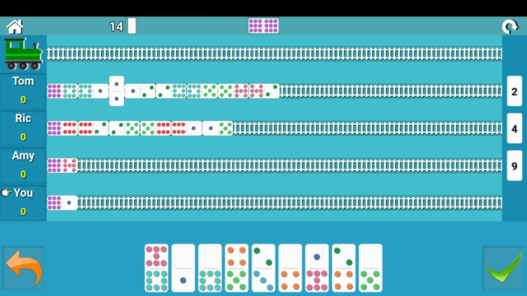 Train Dominoes (Трейн Доминос) [МОД: Все открыто, Дополнительные деньги и Меню MOD] Screenshot 3