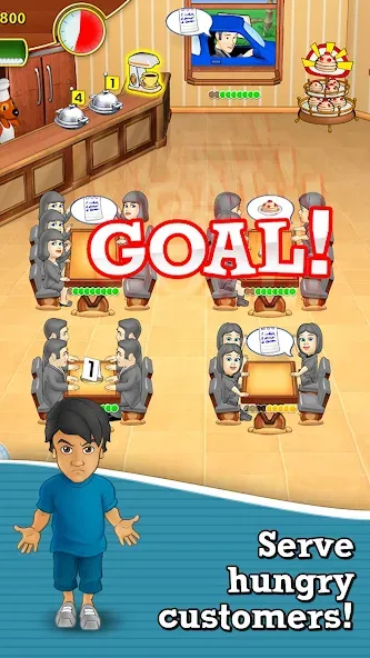 Lunch Rush HD Restaurant Games [МОД: Много монет, Открытые уровни и Мега MOD] Screenshot 3