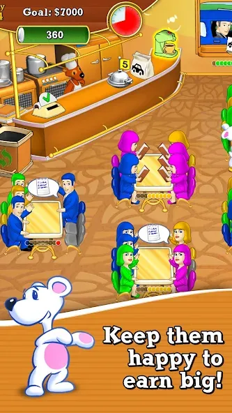 Lunch Rush HD Restaurant Games [МОД: Много монет, Открытые уровни и Мега MOD] Screenshot 4