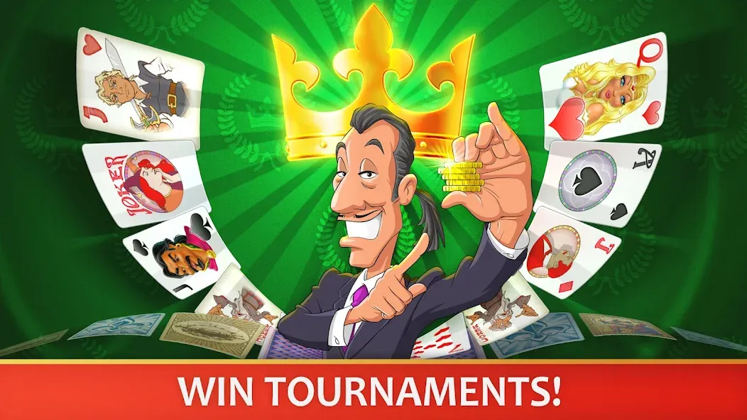 Solitaire Perfect Match [МОД: Меню, Бесконечные монеты и Открытые уровни] Screenshot 5