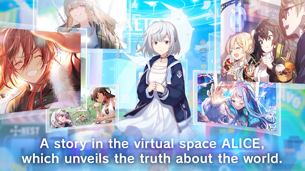 ALICE Fiction - Puzzle RPG (Элис Фикшн) [МОД: Меню, Бесконечные монеты и Открытые уровни] Screenshot 1